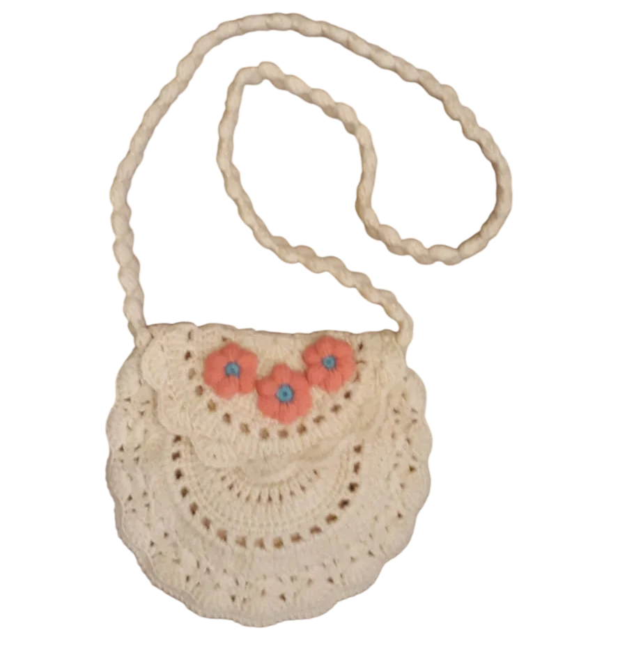 Circular Crochet Bag