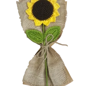 Crochet Sunflower Bouquet