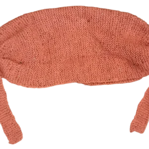 Crochet Tie-Back Cap