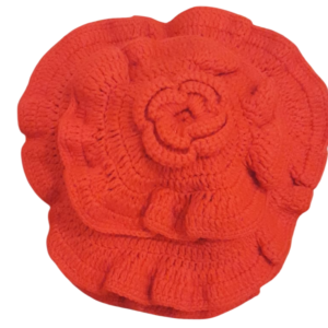 Crochet Flower Cap